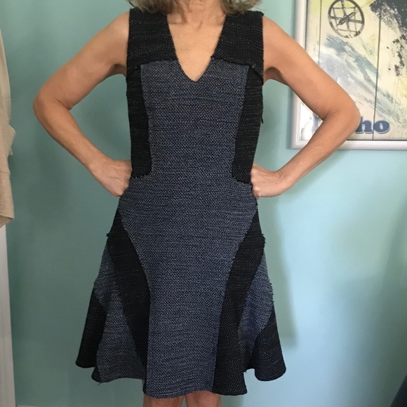 Derek Lam patchwork dress - fits size 0 - Picture 1 of 3